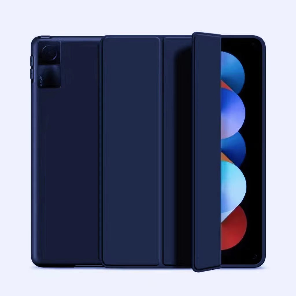 For Funda Mipad 7 6 Pro 5 11 11.2 Case Redmi Pad SE 11 10.6 8.7 12.1 Auto Wake up & Sleep Silicone Cover Support Charging