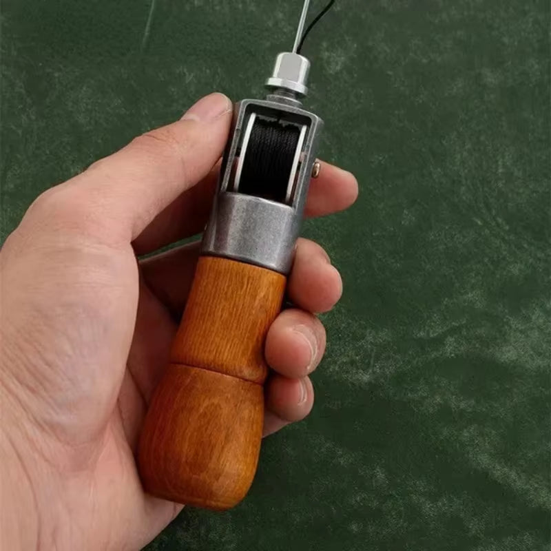 1 Set Leather Sewing Stitching Tool Leather Hand Sewing Machine Waxed Thread Leather Craft Edge Stitching Belt Strips Shoemaker