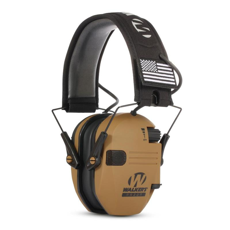 Electronic Hearing Protector, Noise Reduction Earmuffs, Head Mounted Wired Earmuffs, Hearing Protection-Earphone for Shooting, Hunting, Outdoor Activities