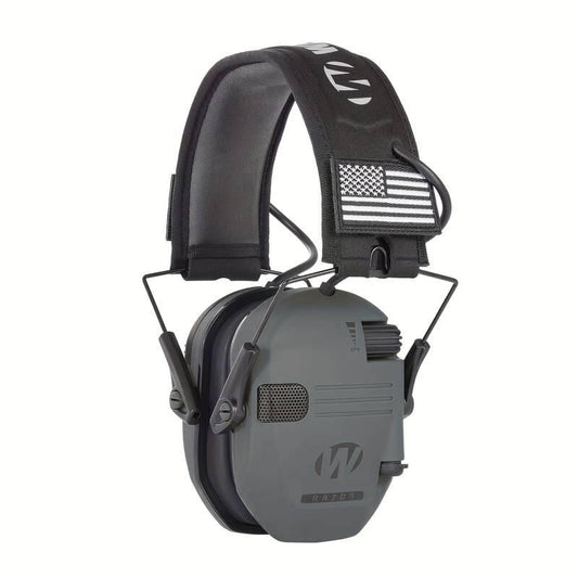 Electronic Hearing Protector, Noise Reduction Earmuffs, Head Mounted Wired Earmuffs, Hearing Protection-Earphone for Shooting, Hunting, Outdoor Activities