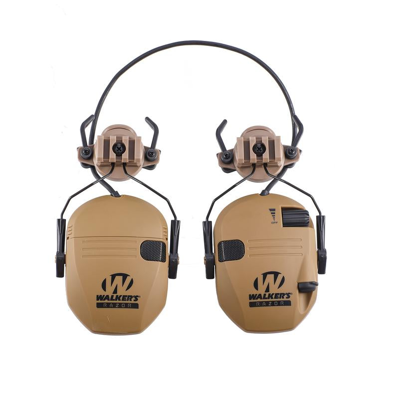 Electronic Hearing Protector, Noise Reduction Earmuffs, Head Mounted Wired Earmuffs, Hearing Protection-Earphone for Shooting, Hunting, Outdoor Activities